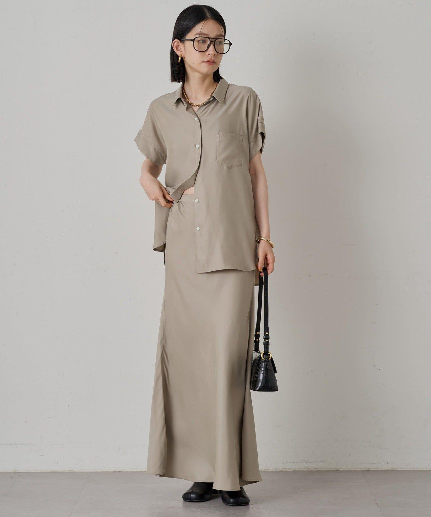 Loungedress Fibril法式襯衫