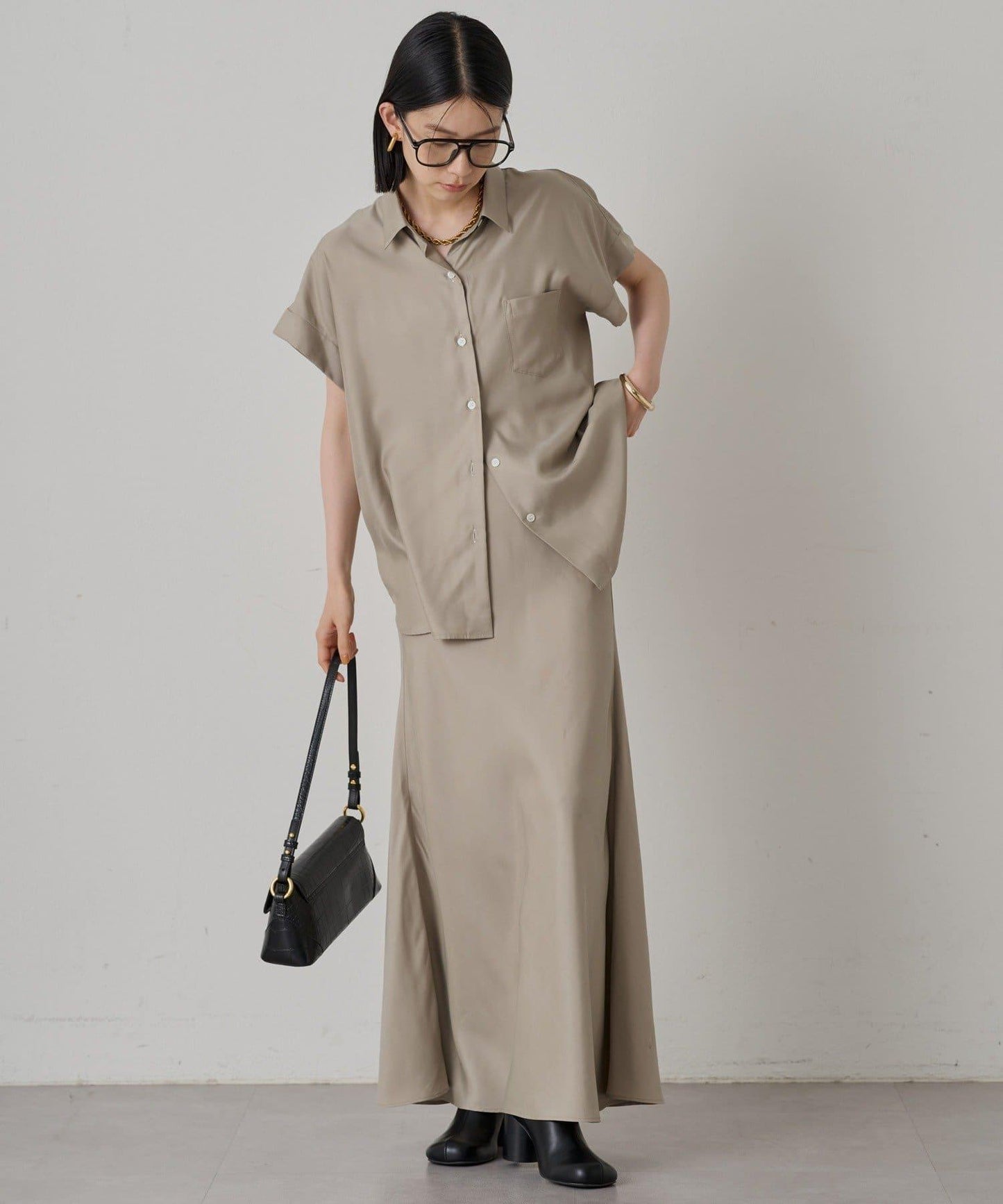 Loungedress Fibril法式襯衫