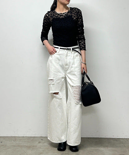 寬鬆牛仔褲