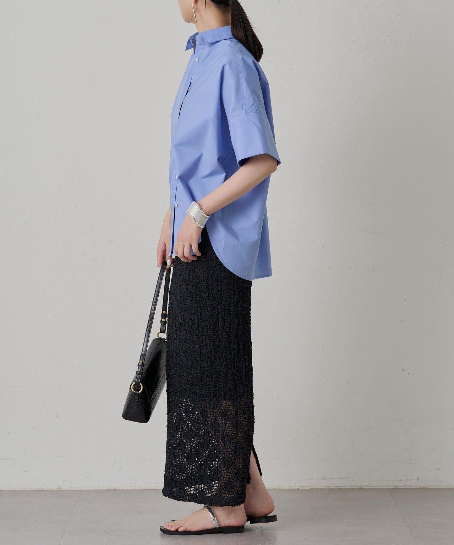 Loungedress 寬大袖口設計襯衫