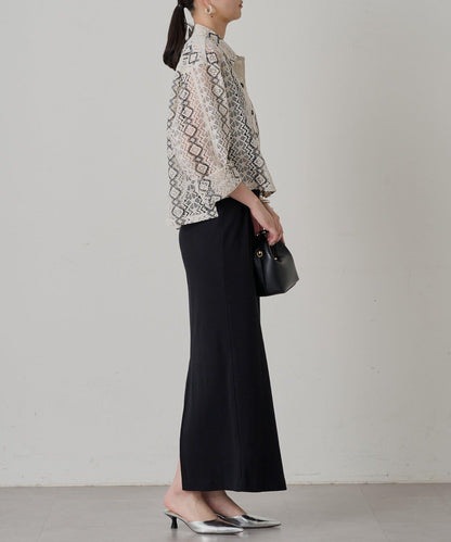 Loungedress 蕾絲開襟襯衫