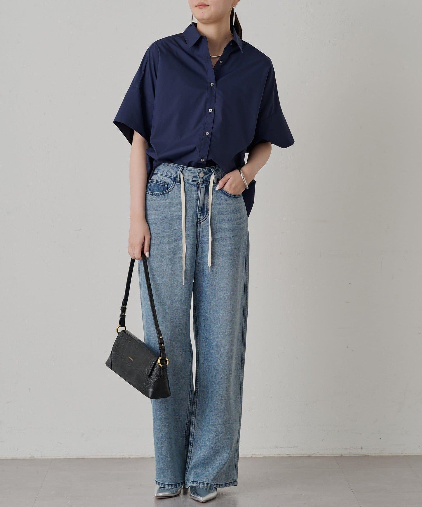 Loungedress 寬大袖口設計襯衫