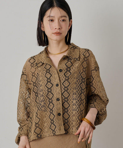 Loungedress 蕾絲開襟襯衫