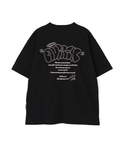 《直營店限定》塗鴉刺繡T恤