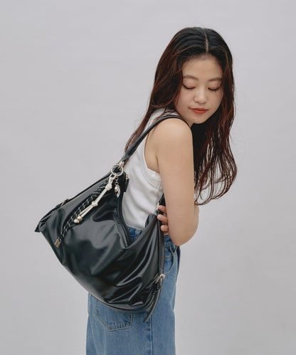 【Parco限定】【yomo企劃】帶吊墜單把手腰帶設計包包