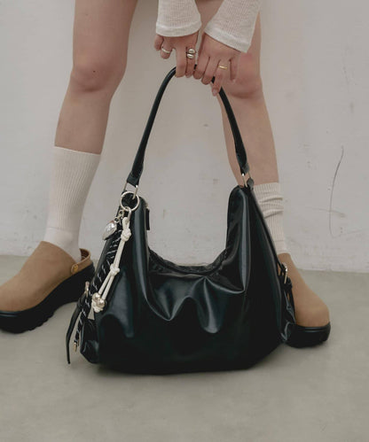 【Parco限定】【yomo企劃】帶吊墜單把手腰帶設計包包