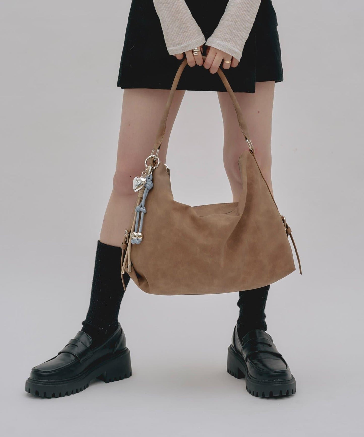 【Parco限定】【yomo企劃】帶吊墜單把手腰帶設計包包