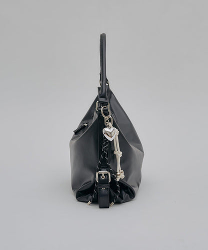 【Parco限定】【yomo企劃】帶吊墜單把手腰帶設計包包