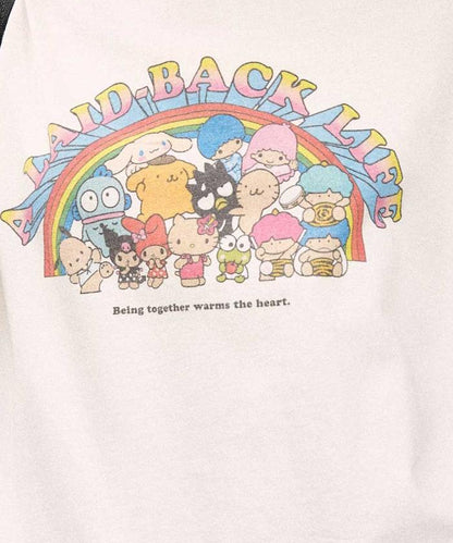 《三麗歐》 彩虹印花T恤