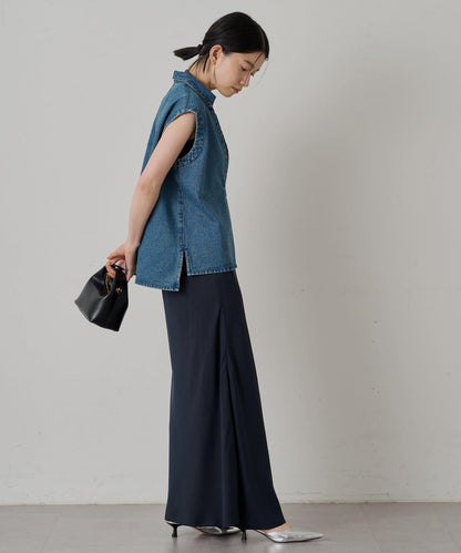 Loungedress 牛仔法式開襟襯衫