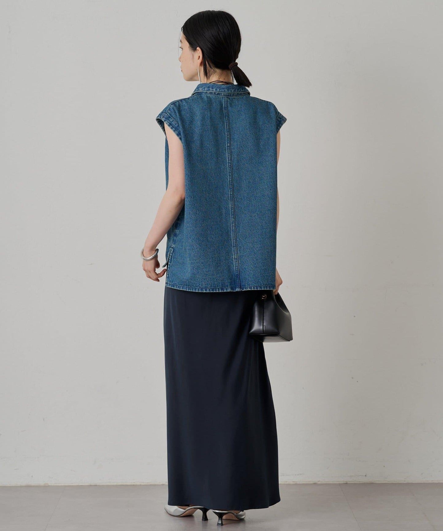 Loungedress 牛仔法式開襟襯衫