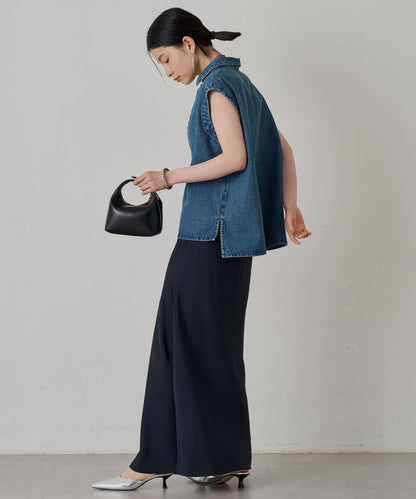 Loungedress 牛仔法式開襟襯衫