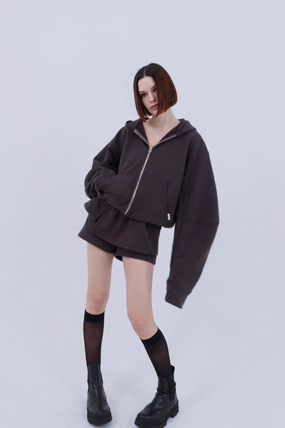 邊緣荷葉邊短褲