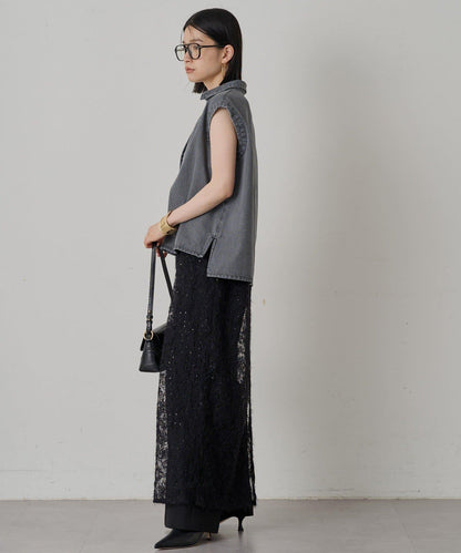 Loungedress 牛仔法式開襟襯衫