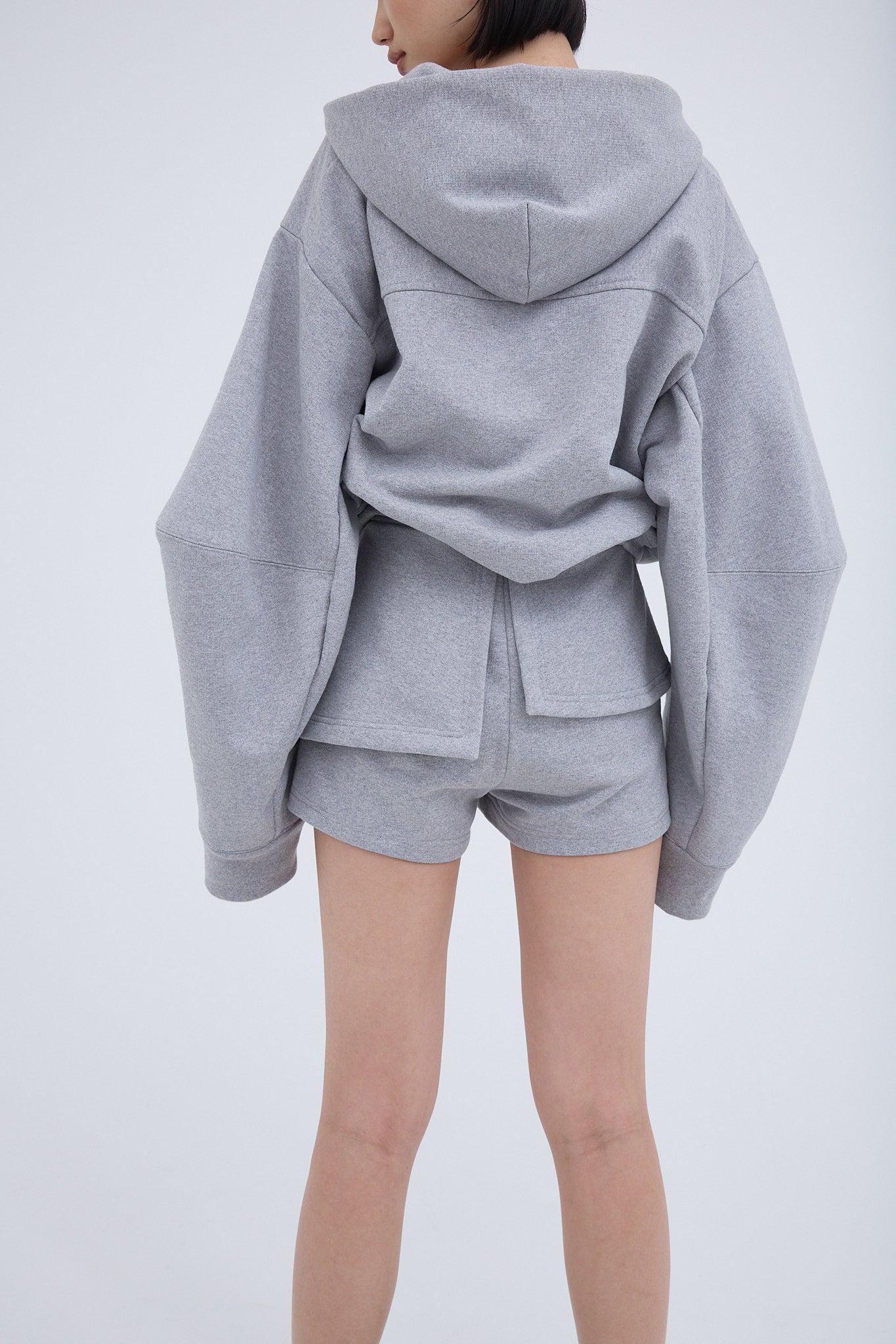 邊緣荷葉邊短褲