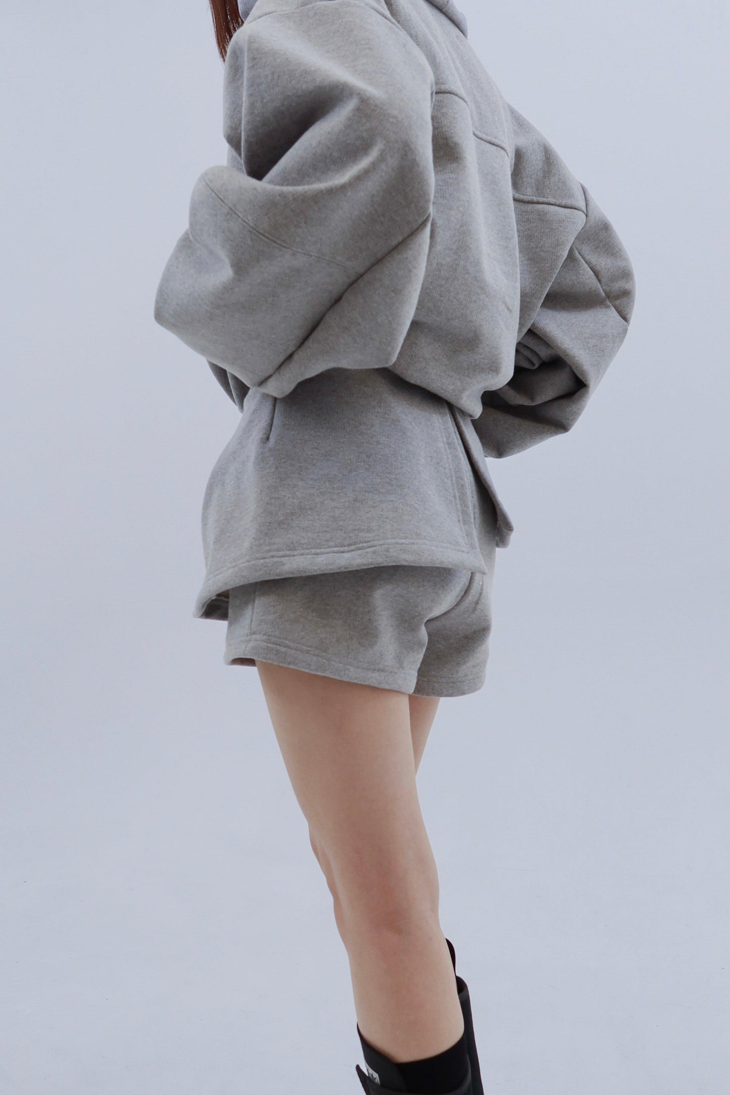 邊緣荷葉邊短褲