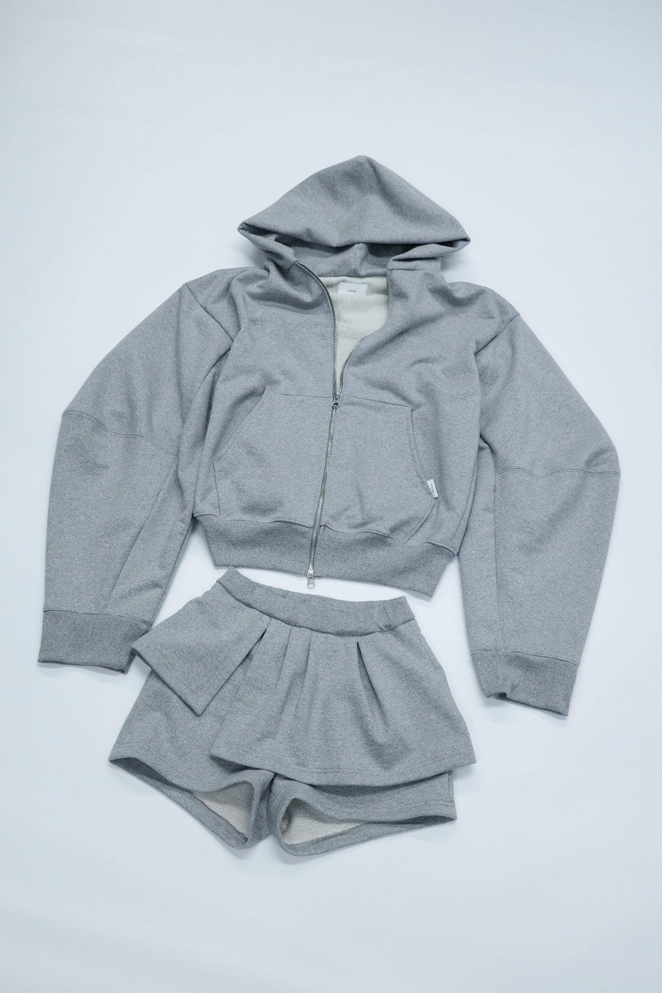 邊緣荷葉邊短褲