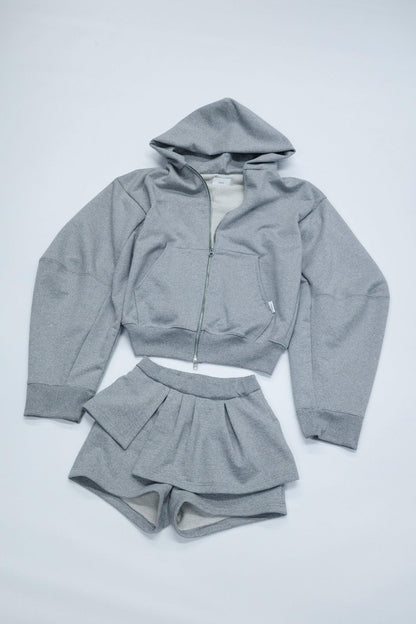 邊緣荷葉邊短褲