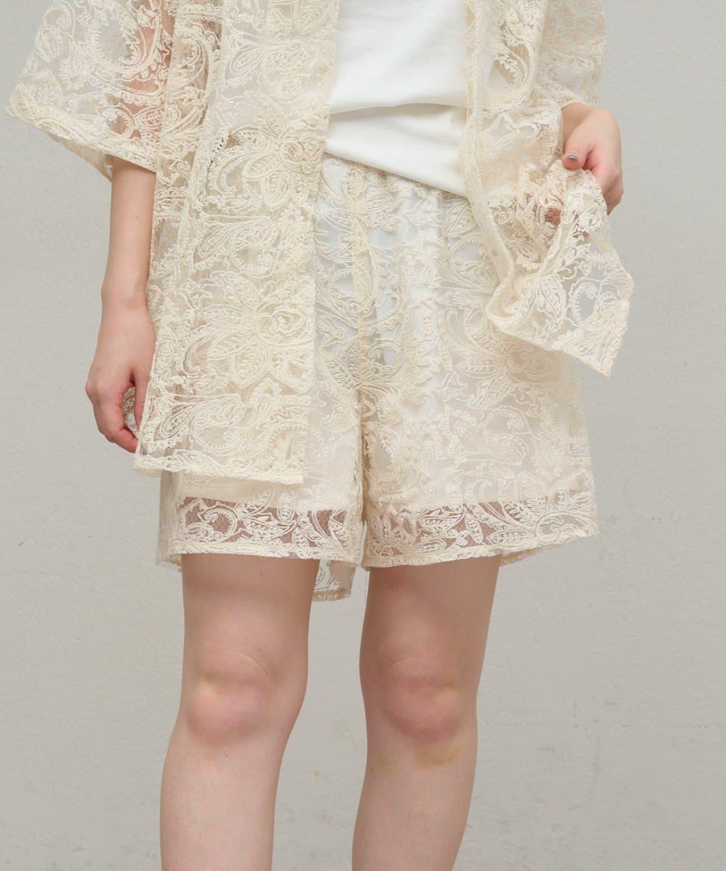 Omekashi 蕾絲短褲