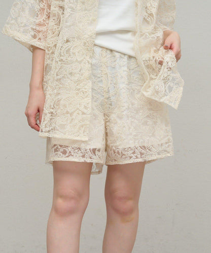 Omekashi 蕾絲短褲