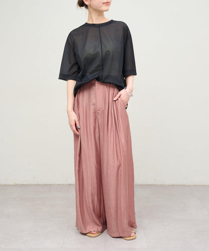 Omekashi 透膚剪裁套頭上衣