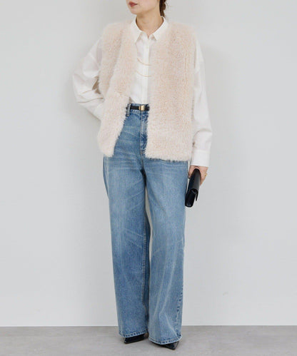 【大人氣再次登場！】仿羊絨馬甲