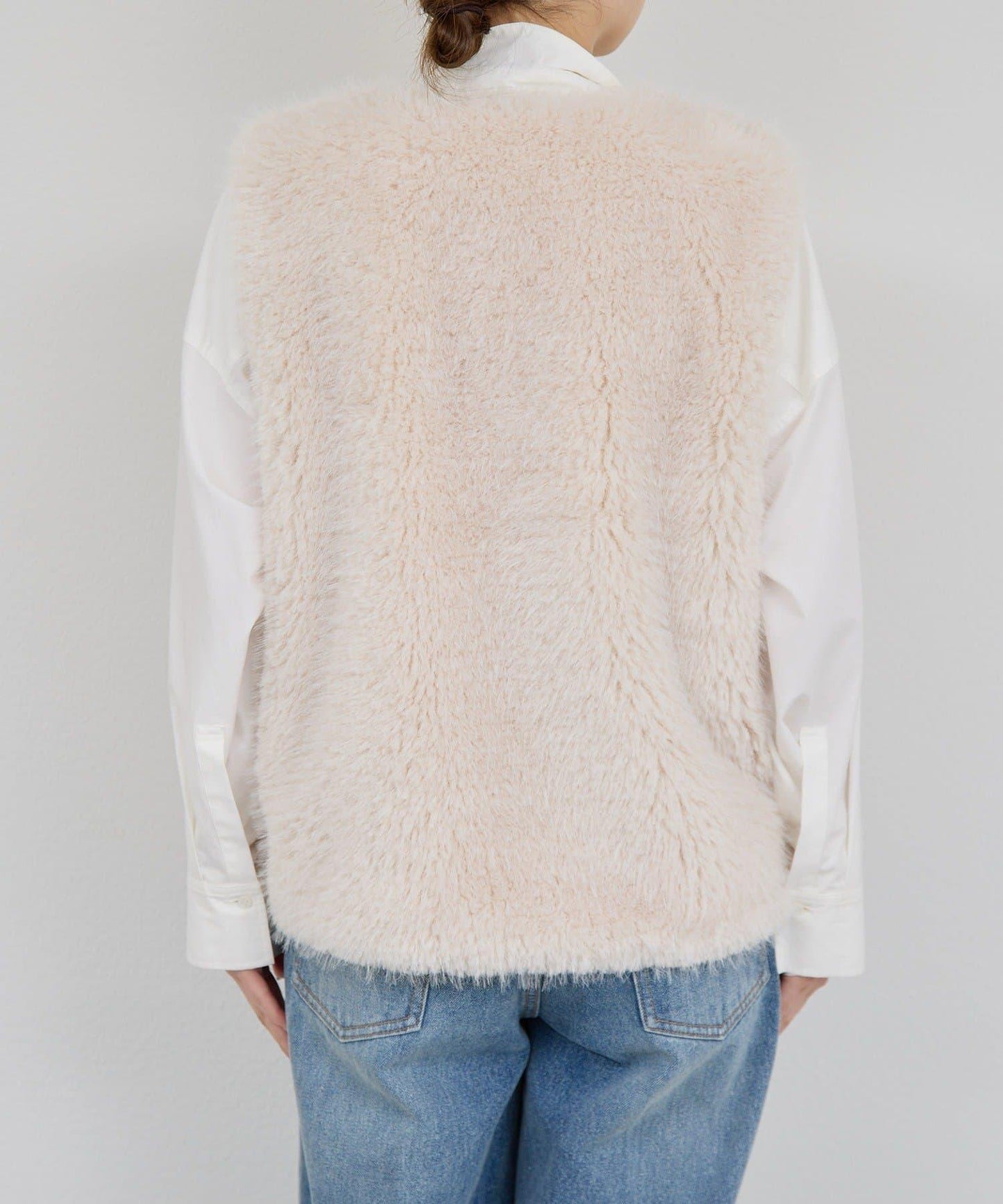 【大人氣再次登場！】仿羊絨馬甲