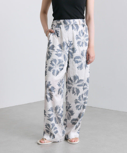 【ear PAPILLONNER】花卉印花長褲【SUM1 STYLE】