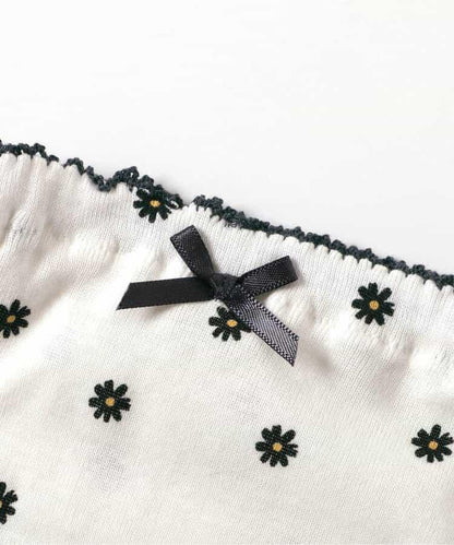 3P套裝 女孩雛菊圖案短褲