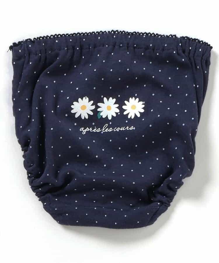 3P套裝 女孩後背印花短褲