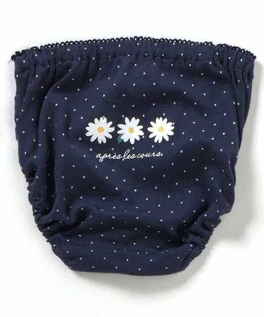 3P套裝 女孩後背印花短褲