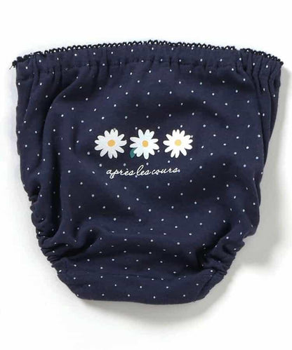 3P套裝 女孩後背印花短褲