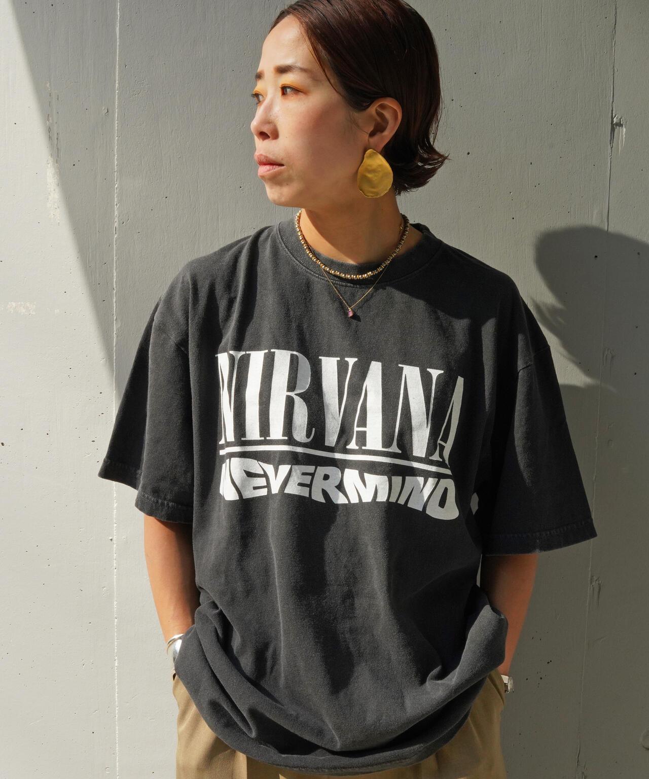 GOOD ROCK SPEED×MANASTASH 聯名 NIRVANA 聯名印花 男士T恤