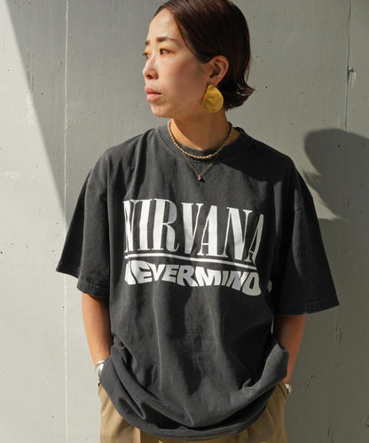 GOOD ROCK SPEED×MANASTASH 聯名 NIRVANA 聯名印花 男士T恤