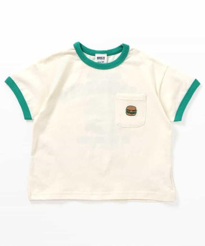 垃圾食品刺繡T恤