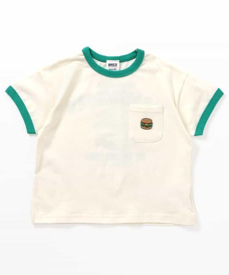 垃圾食品刺繡T恤