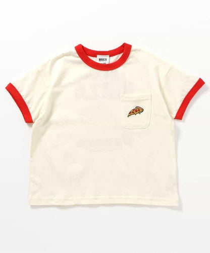 垃圾食品刺繡T恤