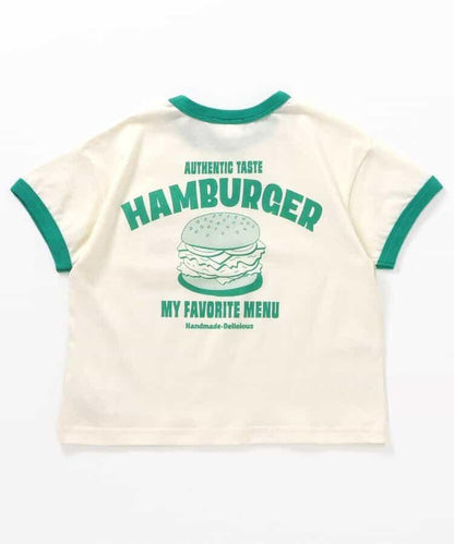 垃圾食品刺繡T恤