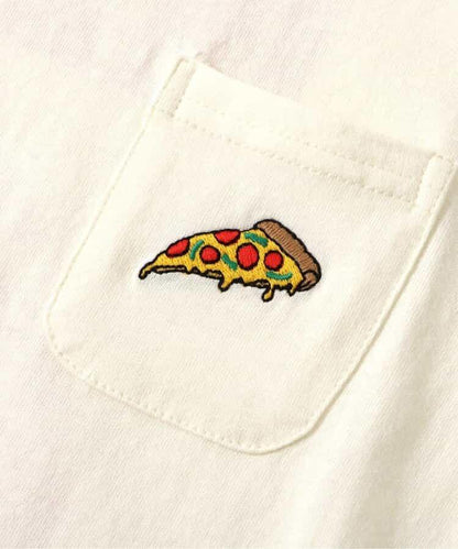 垃圾食品刺繡T恤