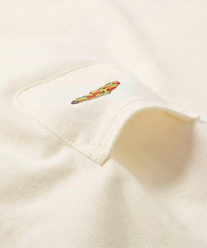 垃圾食品刺繡T恤