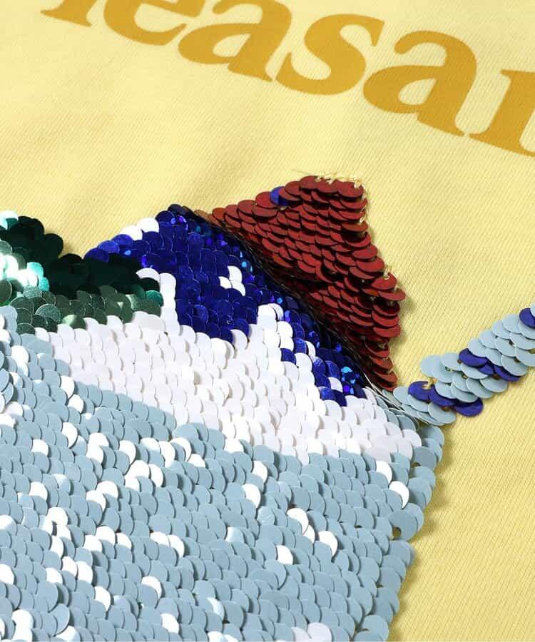 5條PVC亮片圖案T恤_RP