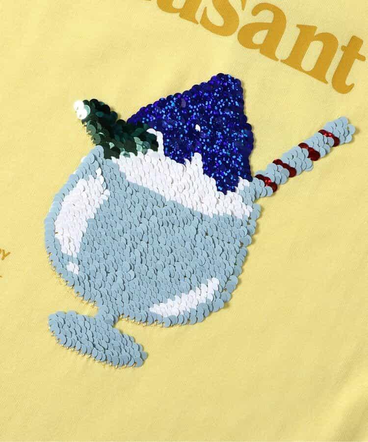 5條PVC亮片圖案T恤_RP