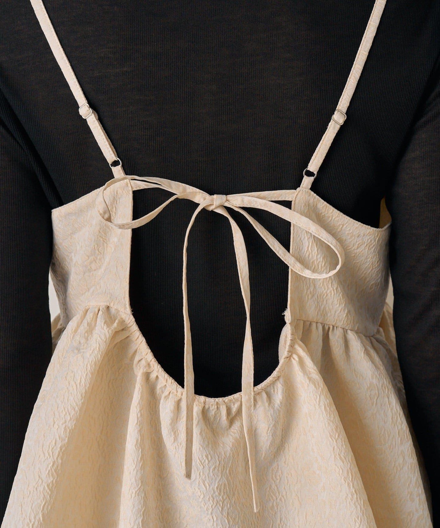 【Loungedress】豹紋提花吊帶背心