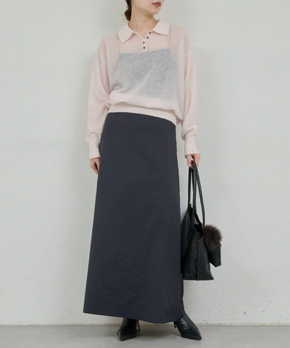 透明莫西米亞毛針織衫