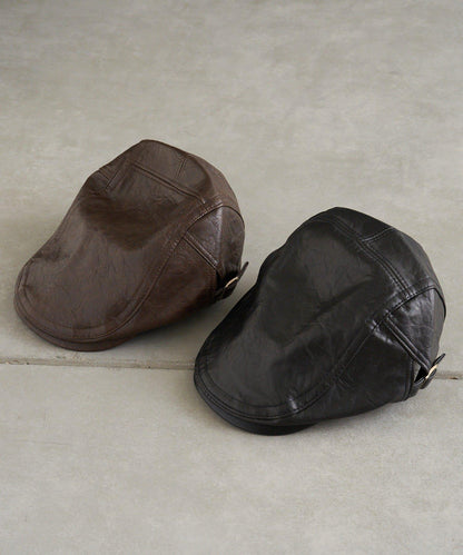 皮革漁夫帽