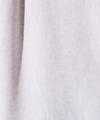 【GLOSTER】棉亞麻巴拿馬 布爾狗刺繡 短袖襯衫 半袖襯衫