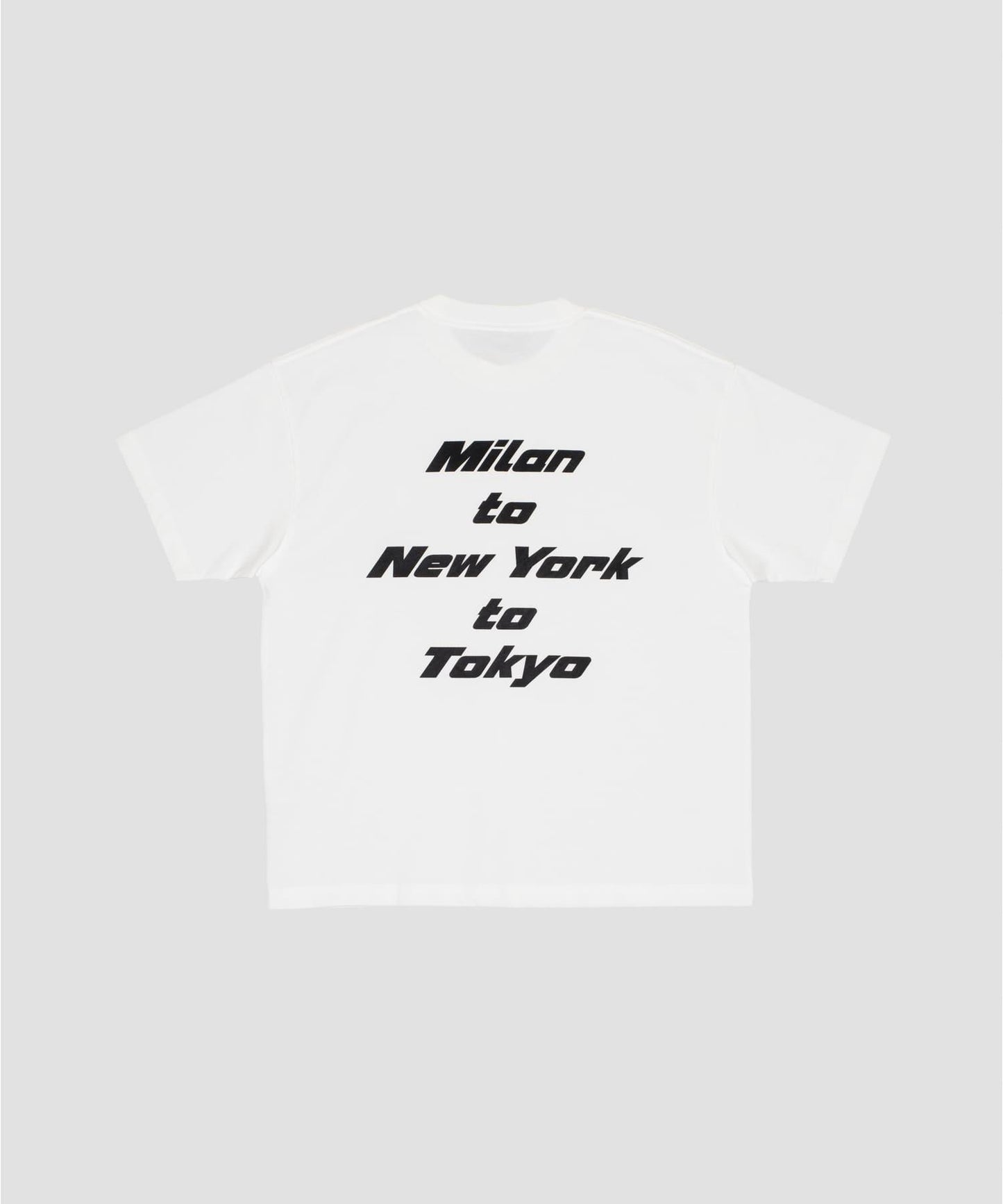 LOTTO MILAN NY 後背印花短袖T恤
