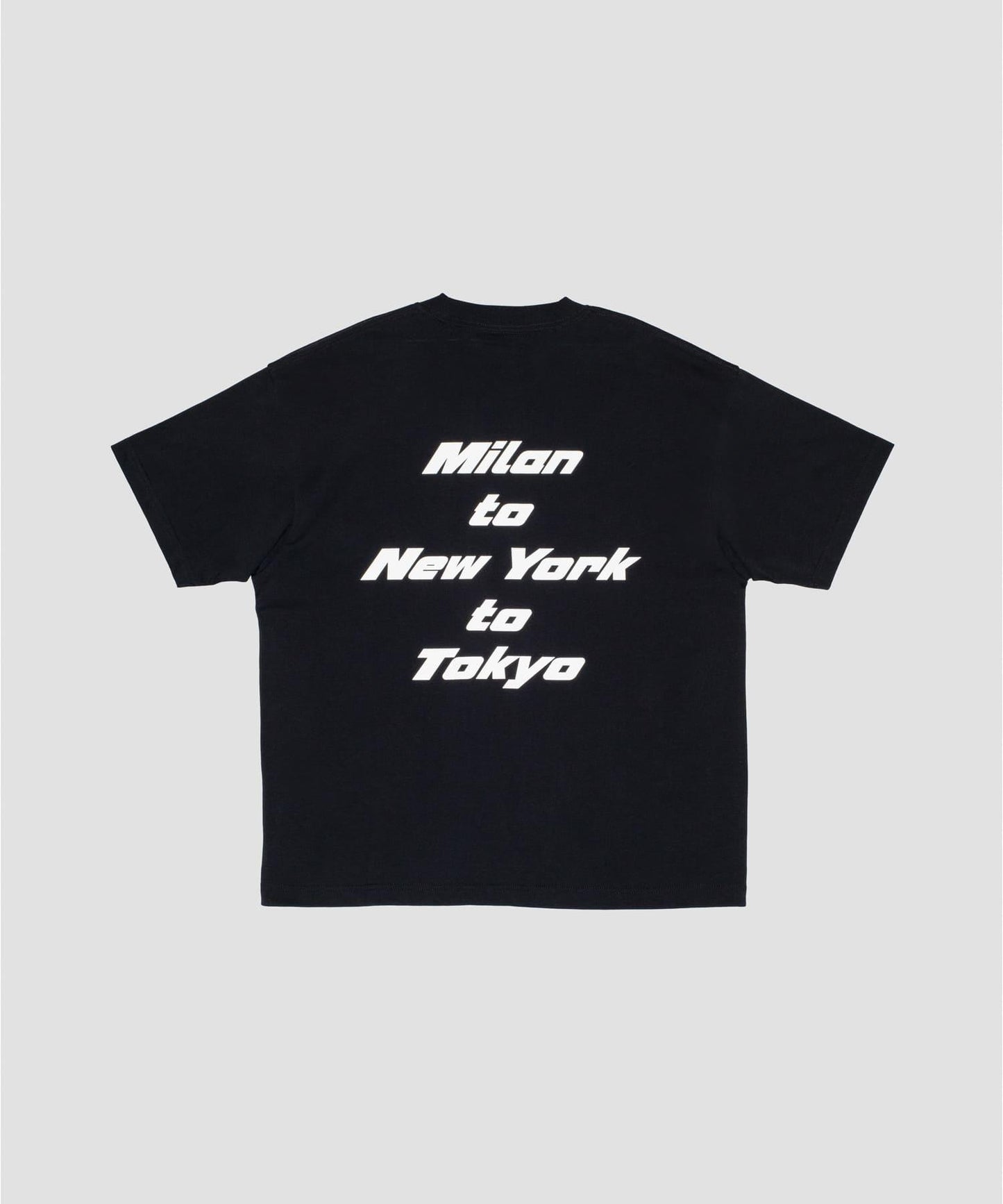 LOTTO MILAN NY 後背印花短袖T恤