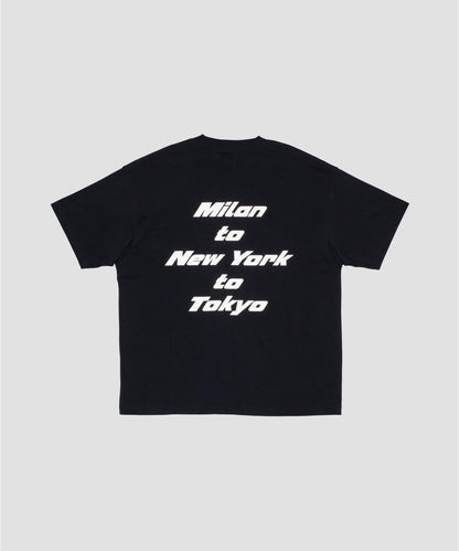 LOTTO MILAN NY 後背印花短袖T恤
