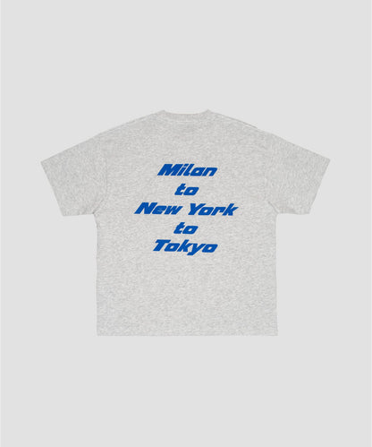 LOTTO MILAN NY 後背印花短袖T恤